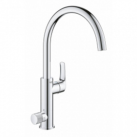 Смеситель для кухни (мойки) Grohe Blue Pure Eurosmart 31722000 с переключ.для фильтра питьевой воды хром латунь