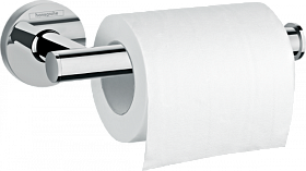 Держатель для туалетной бумаги скоба без крышки Hansgrohe Logis Universal 41726000 хром