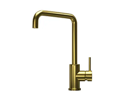 Смеситель для кухни (мойки) Granula Kitchen Space KS-7110 золото сатин золото нерж. сталь Водяной