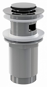 Донный клапан 1 1/4" Alca Drain A391 автомат, металл