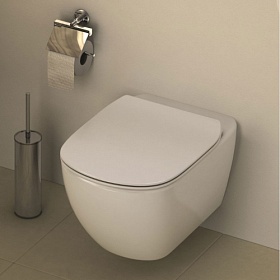 Унитаз подвесной Ideal Standard Tesi безободковый смыв сид.дюр. микролифт T007901+T352701 Водяной