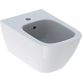 Биде подвесное Geberit Smyle Square 500.209.01.1 белое фарфор Водяной