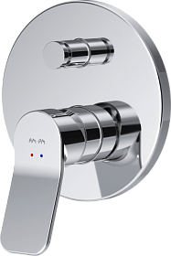 Смеситель для душа внеш. и скрытая часть (в сборе) AM.PM X-Joy F85A45000 хром латунь
