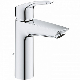 Смеситель для умывальника (раковины) Grohe Eurosmart 23323003 хром латунь Водяной