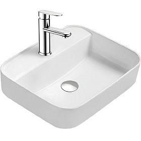 Раковина (умывальник) Aquatek Вега 50 накладная (чаша на столешницу) AQ5506-MW Водяной