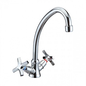 Смеситель для кухни (мойки) Lemark Promotion LM6050C хром латунь Водяной