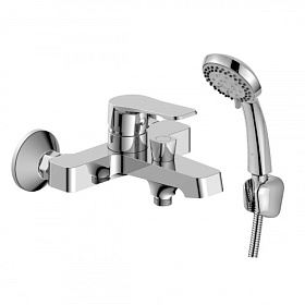 Смеситель для ванны/душа (короткий излив) DecoRoom DR23 DR23036 хром латунь