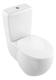Унитаз-компакт напольный Villeroy&Boch Aveo сид.дюр. микролифт 661410R2