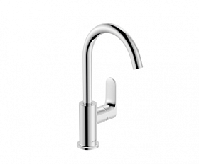 Смеситель для умывальника (раковины) Hansgrohe Rebris S 72536000 хром латунь Водяной