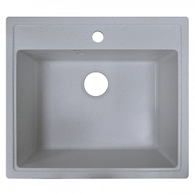 Мойка для кухни Azario Litos CS00079702 прямоуг. 57х50,5 глуб. 20см вып. 3 1/2" (врезная) хлопок