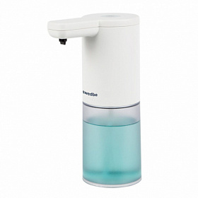 Дозатор жидкого мыла для мыла-пены с ИК-сенсором 0,28 л пластик Swedbe Smart 102 белый Водяной