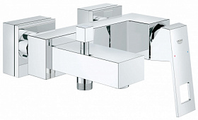 Смеситель для ванны/душа (короткий излив) Grohe Eurocube 23140000 хром латунь Водяной