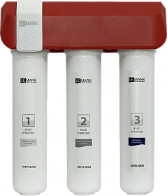 Фильтр под кран питьевой воды 3-х ступ. Lemark см./элем. Bio защита от бактерий для мягкой и жёсткой воды 9920087 Водяной