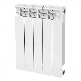 Радиатор биметалл Rifar Base 500 5 секц. 1RB50-5