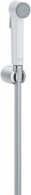 Лейка гигиеническая с держателем и шлангом Grohe Tempesta-F 26355IL0 белая/хром Водяной