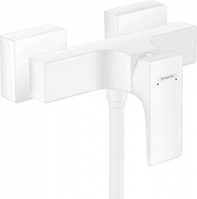 Смеситель для душа Hansgrohe Metropol 32560700 белый латунь Водяной