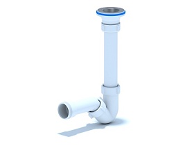 Сифон для биде вып. 1 1/4" х 32 АНИ Пласт BD1000