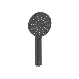 Лейка для душа Aquatek Оберон 3-х реж. d120 мм AQ2006MB чёрная круглая Водяной