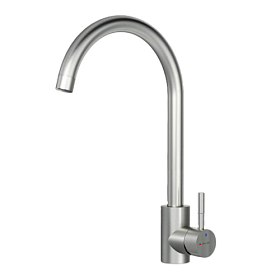Смеситель для кухни (мойки) AM.PM X-Joy S F85B07111 сатин нерж. сталь Водяной