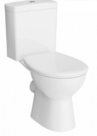 Унитаз-компакт напольный Vitra Norm Zeitgeist безободковый смыв сид.термопласт микролифт 9864B099-7208