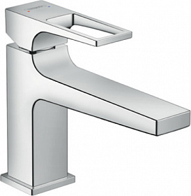 Смеситель для умывальника (раковины) Hansgrohe Metropol 74502000 хром латунь Водяной