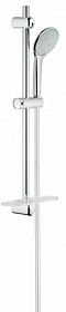 Душевая стойка с лейкой и шлангом Grohe Euphoria Duo 600 мм d115 мм круглая 2-х реж. с мыльницей 27242001 хром Водяной