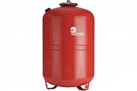 Бак расш. для отопления Wester WRV80 80л, красный