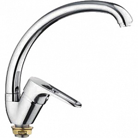 Смеситель для кухни (мойки) Frap H702 F41702-В хром силумин Водяной