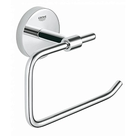 Держатель для туалетной бумаги скоба без крышки Grohe BauCosmopolitan 40457001 хром