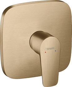 Смеситель для душа (внешняя часть) Hansgrohe Talis E 71765140 бронза латунь Водяной