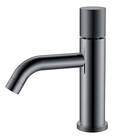 Смеситель для умывальника (раковины) Boheme Stick Shine Gun Metal Touch 121-SGM.2 shine gun metal латунь