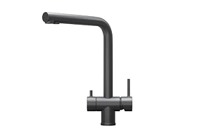Смеситель для кухни (мойки) Granula Kitchen Space KS-7011 графит матовый с переключ.для фильтра питьевой воды графит нерж. сталь Водяной