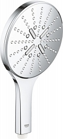 Лейка для душа Grohe Rainshower SmartActive 3-х реж. d150 мм 26590000 хром круглая Водяной
