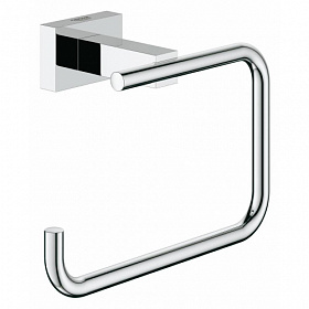 Держатель для туалетной бумаги скоба Grohe Essentials Cube 40507001 хром Водяной