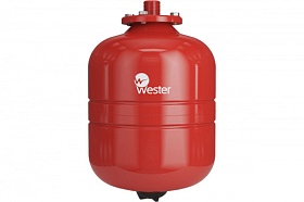 Бак расш. для отопления Wester WRV8 8л, красный