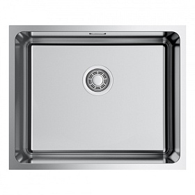 Мойка для кухни Omoikiri Tadzava 54-U-IN 4993512 прямоуг. 54х44 глуб. 20см (толщ.0,8мм) вып. 3 1/2" (подстольная) PVD нержавеющая сталь
