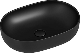 Раковина (умывальник) Ceramica Nova Element 60 чёрная накладная (чаша на столешницу) CN6047MB Водяной