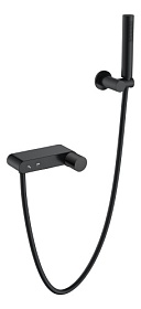 Смеситель для ванны/душа (короткий излив) Boheme Stick Touch Matt Black 123-BB.2 чёрный латунь Водяной