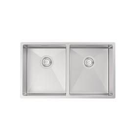Мойка для кухни Iddis Edifice EDI75S2i77 прямоуг. 74,5х44 глуб. 20см (толщ.1,2мм) вып. 3 1/2" (врезная, подстольная) хром