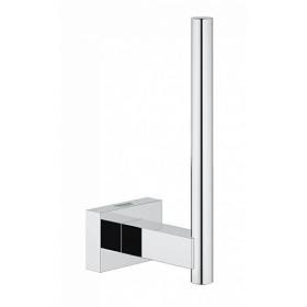 Держатель запасного рулона туалетной бумаги скоба без крышки Grohe Essentials Cube 40623001 хром