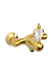 Смеситель для душа Boheme Crystal 304-CRST бронза латунь Водяной