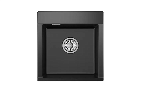 Мойка для кухни Granula Estetica ES-4701 турмалин квадратная 47х50 глуб. 20см вып. 3 1/2" (накладная) турмалин