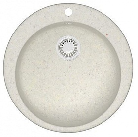 Мойка для кухни Azario Vital CS00079704 круглая 50,7х50,7 глуб. 20см вып. 3 1/2" (врезная) хлопок