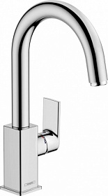 Смеситель для умывальника (раковины) Hansgrohe Vernis Shape 71564000 хром латунь Водяной