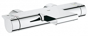 Смеситель для ванны/душа (короткий излив) термостат Grohe Grohtherm 2000 New 34174001 каскадный излив хром латунь