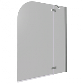 Шторка на ванну жёст. 100х140 Good Door 2Н-100-C-CH Screen ПД00093 распашная 