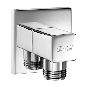 Шланговое подключение для душа E.C.A. Elea 102126388EX латунь хром