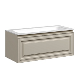 Тумба под раковину Sancos Very 100 подвесная 1 выдв.ящ. beige soft VR100CE