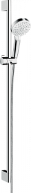 Душевая стойка с лейкой и шлангом Hansgrohe Crometta Vario 959 мм d580х260 мм круглая 2-х реж. 26536400 хром
