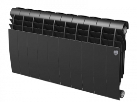 Радиатор биметалл Royal Thermo BiLiner Noir Sable 350 10 секц.